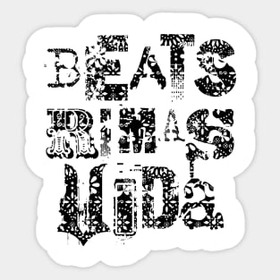 BEATS RIMAS VIDA 02 Sticker